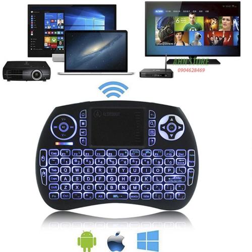 Bàn phím kiêm chuột bay UKB 500 FRO (Có đèn Led) dành cho Android TV box, Smart TV