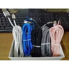 Cáp Sạc Nhanh Dây Dù Chống Gãy, Cáp Sạc Nhanh Iphone/Samsung Androi-aalo.vn