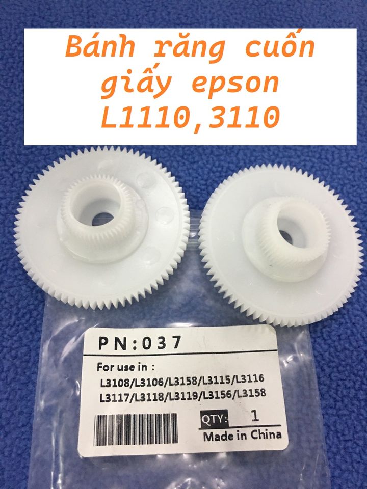 Bánh răng cuốn giấy epson L1110 L3110 , Bánh răng quấn giấy epsson L110  L310