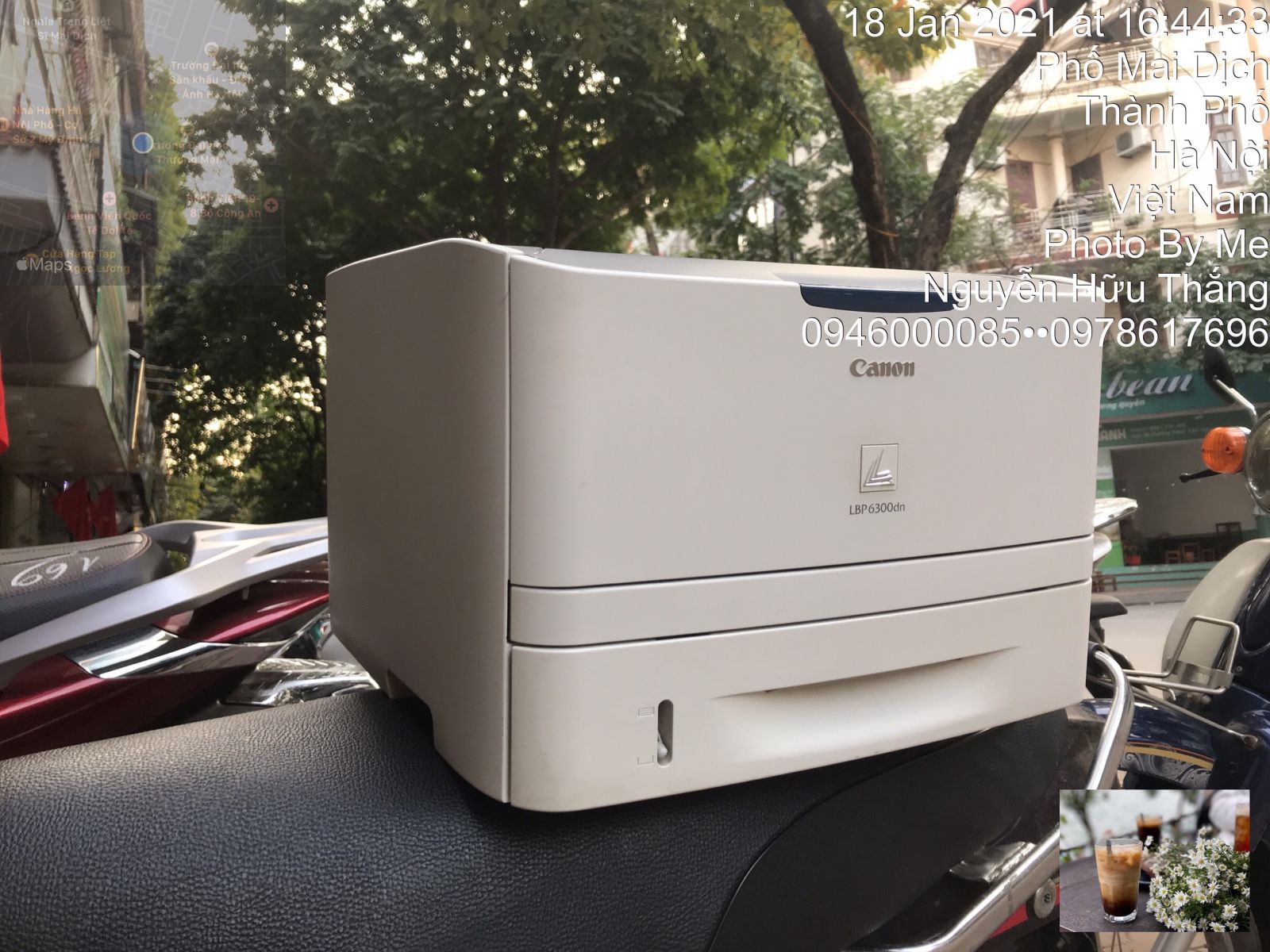 Máy in Canon LBP 6300dn kèm hộp mực , dây nguồn, dây usb mới - aalo.vn