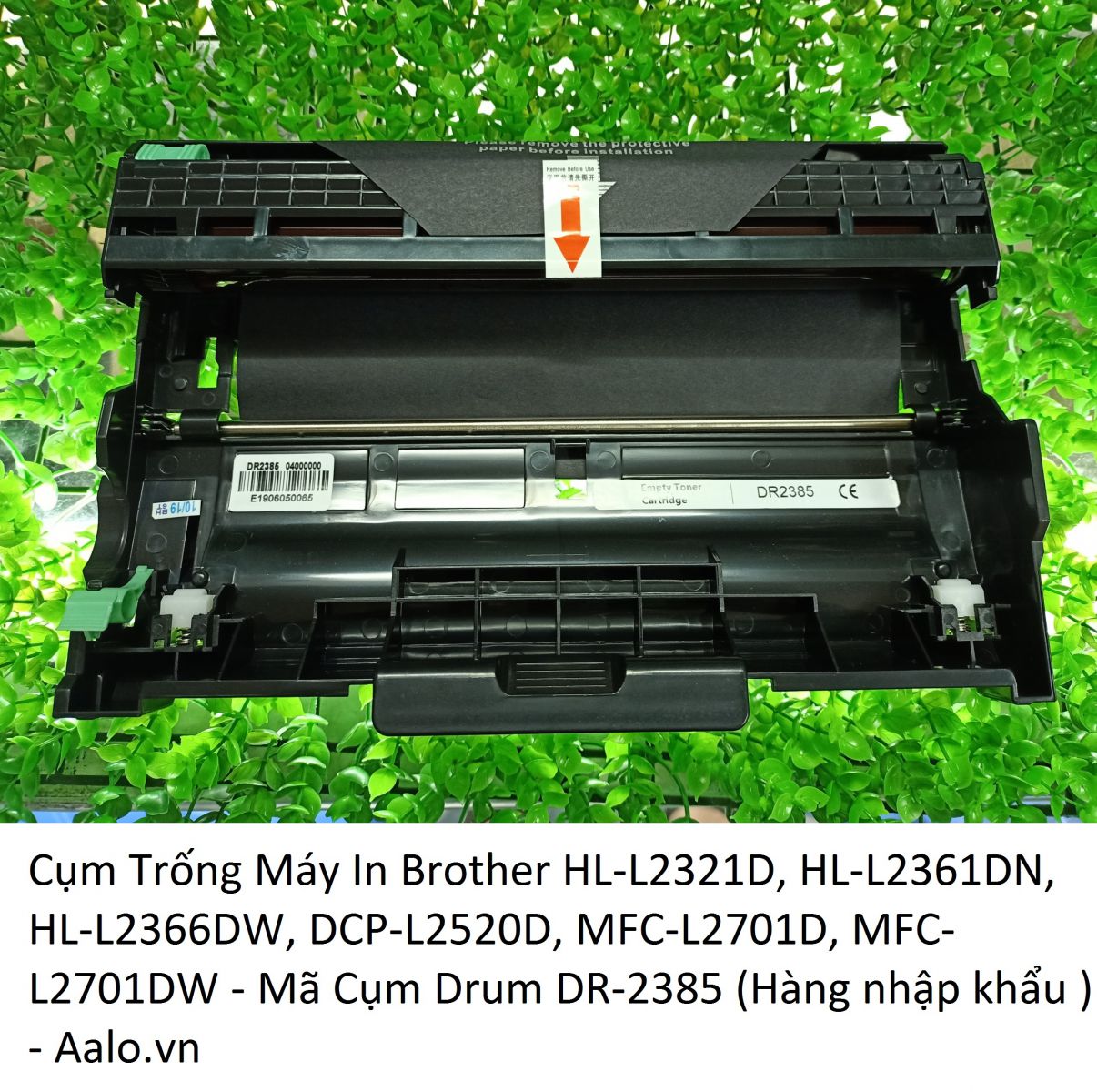 Cụm Trống Máy In Brother HL-L2321D, HL-L2361DN, HL-L2366DW, DCP-L2520D, MFC-L2701D, MFC-L2701DW - Mã Cụm Drum DR-2385 (Hàng nhập khẩu ) - Aalo.vn