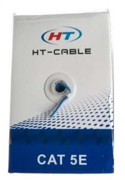 Dây mạng CAT5 HT-Cable 0338 cuộn dài 305M xanh ( chính hãng )