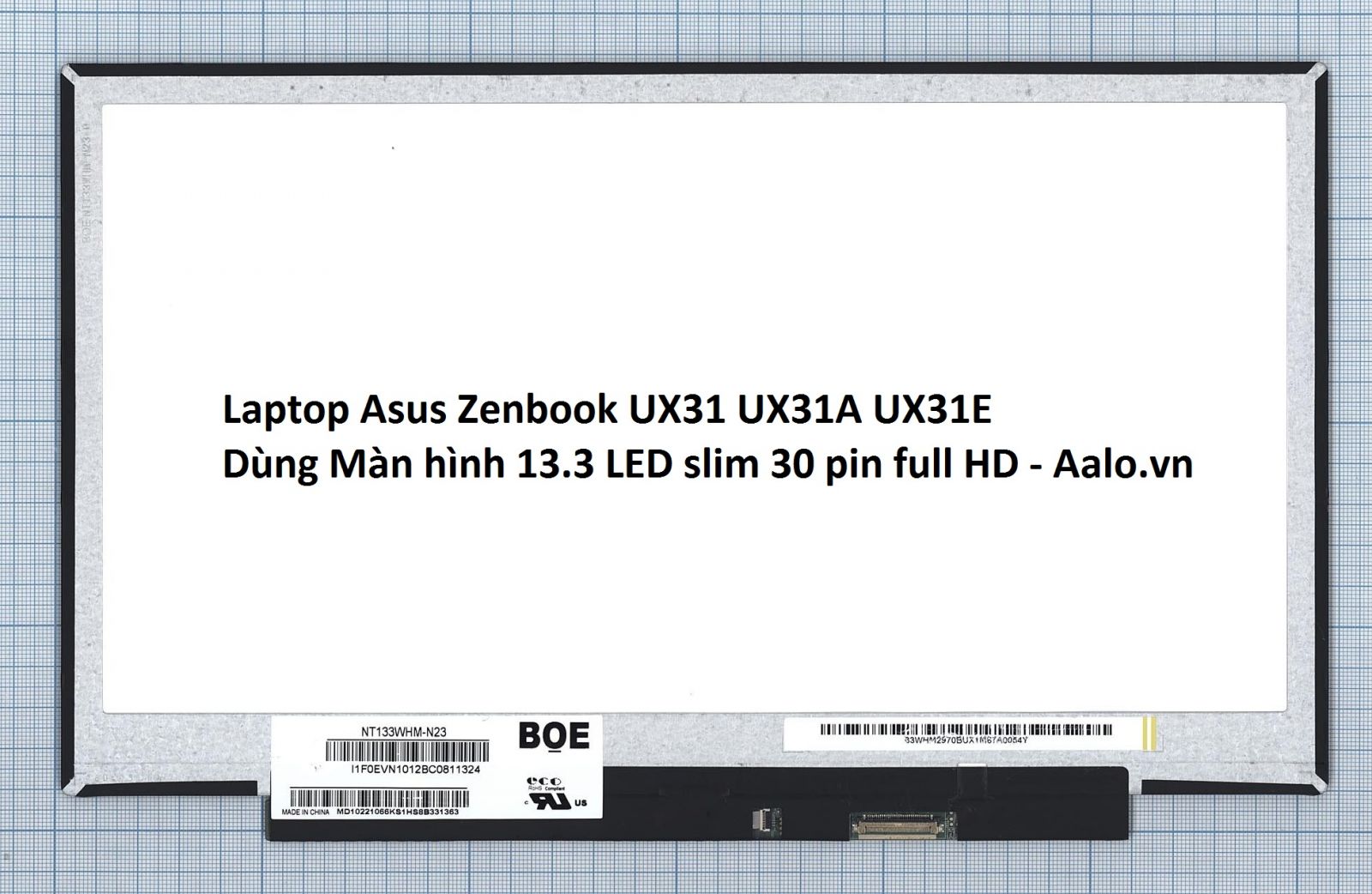 Màn hình Laptop Asus Zenbook UX31 UX31A UX31E - Aalo.vn