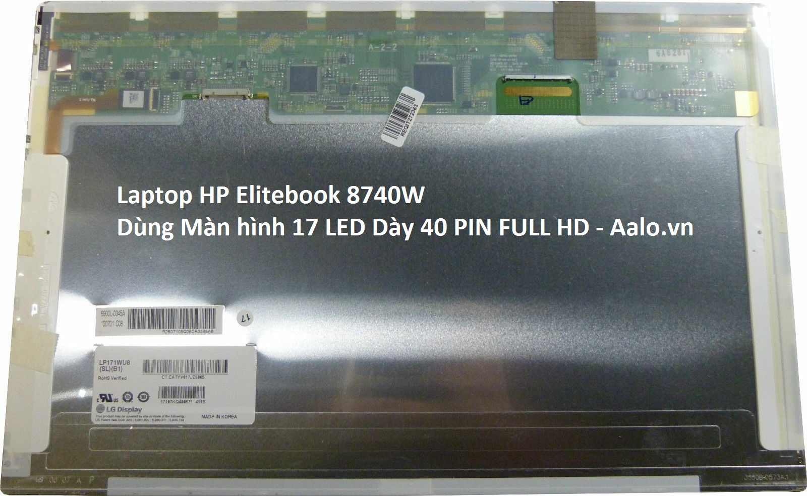 Màn hình Laptop HP Elitebook 8740W - Aalo.vn