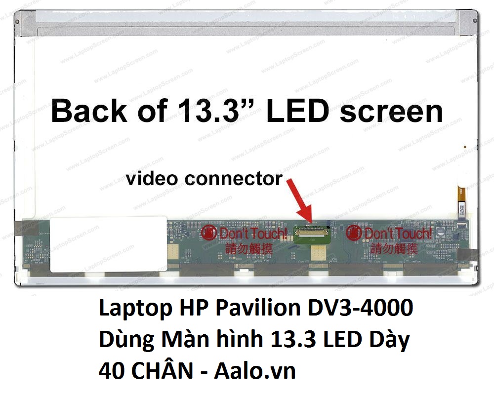 Màn hình Laptop HP Pavilion DV3-4000 - Aalo.vn