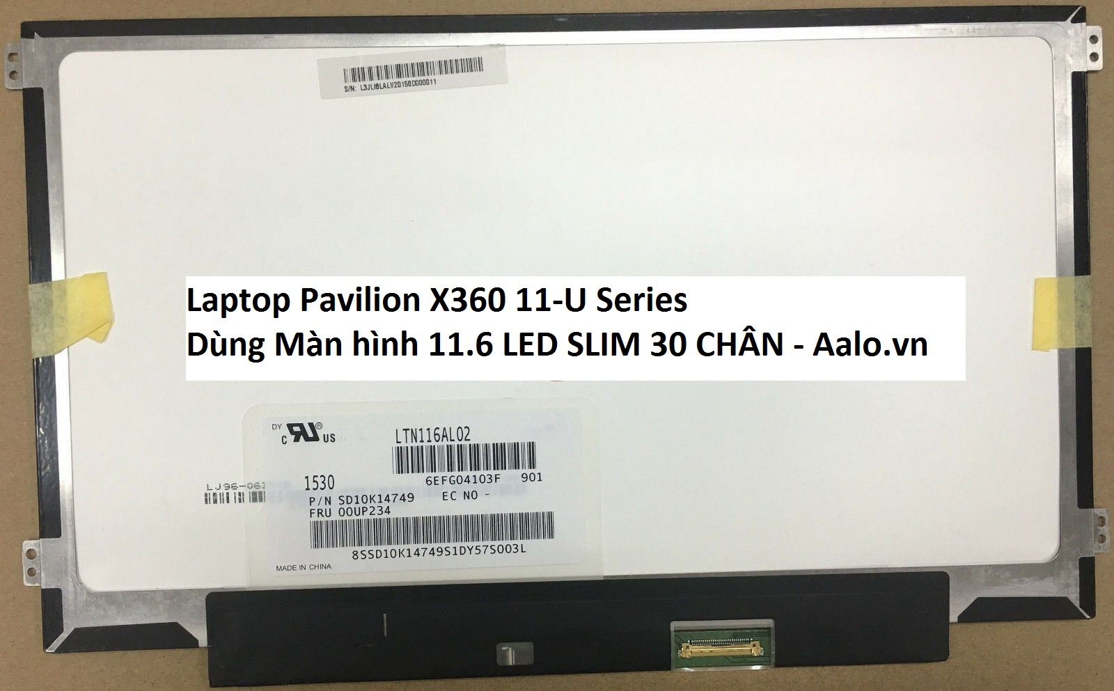 Màn hình Laptop Pavilion X360 11-U Series - Aalo.vn