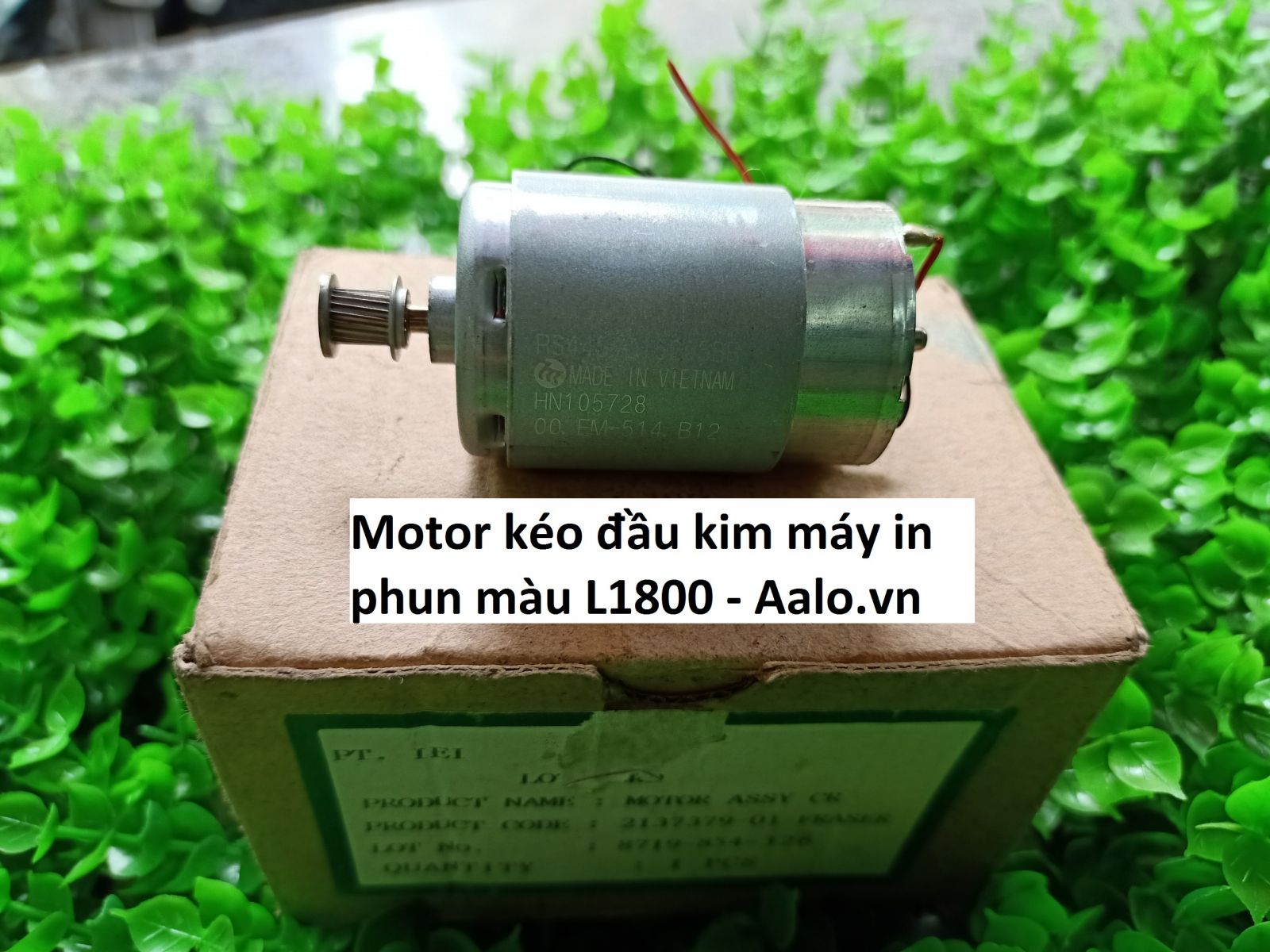 Motor kéo đầu kim máy in phun màu L1800 - Aalo.vn