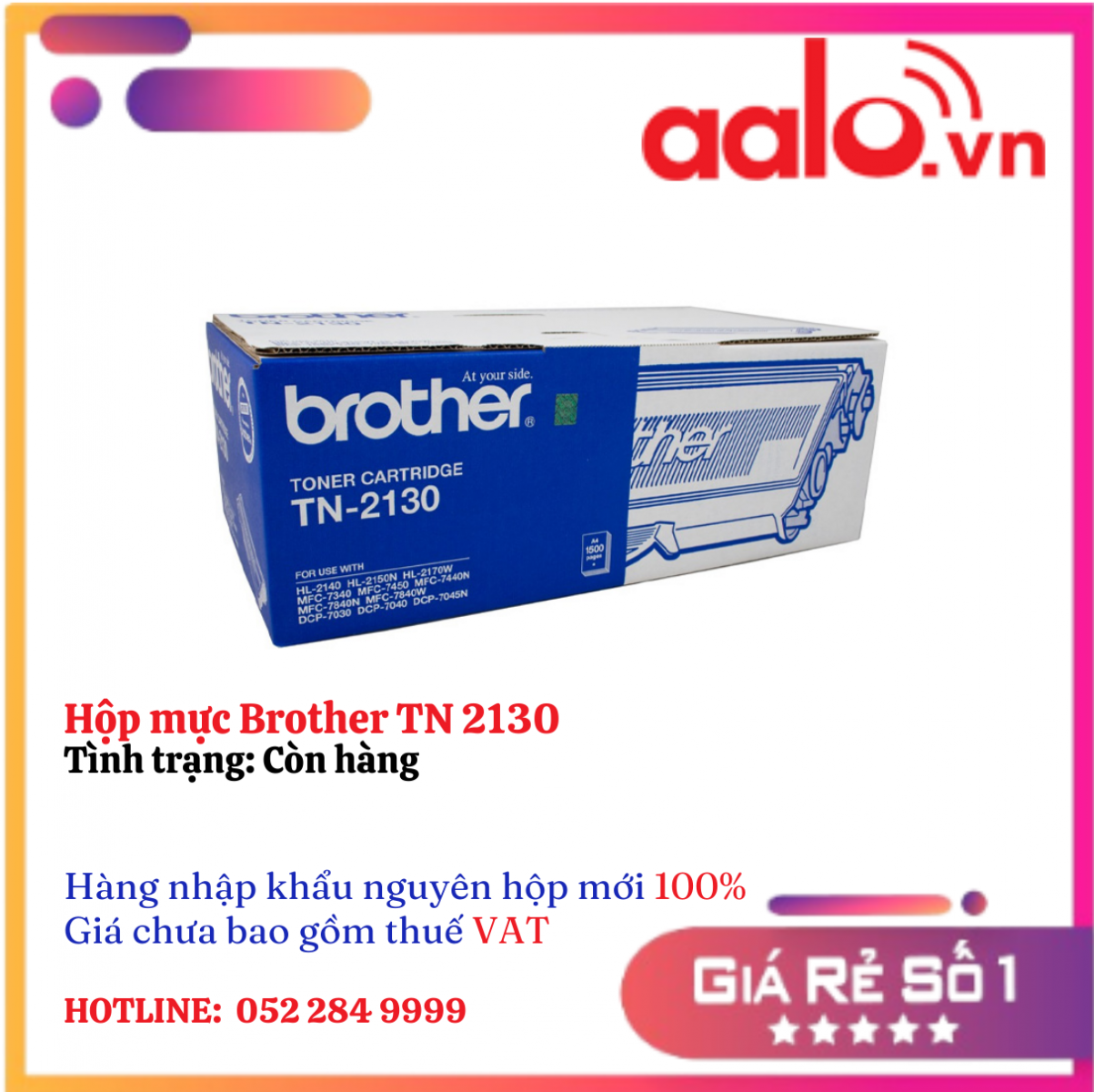 Hộp mực Brother TN 2130