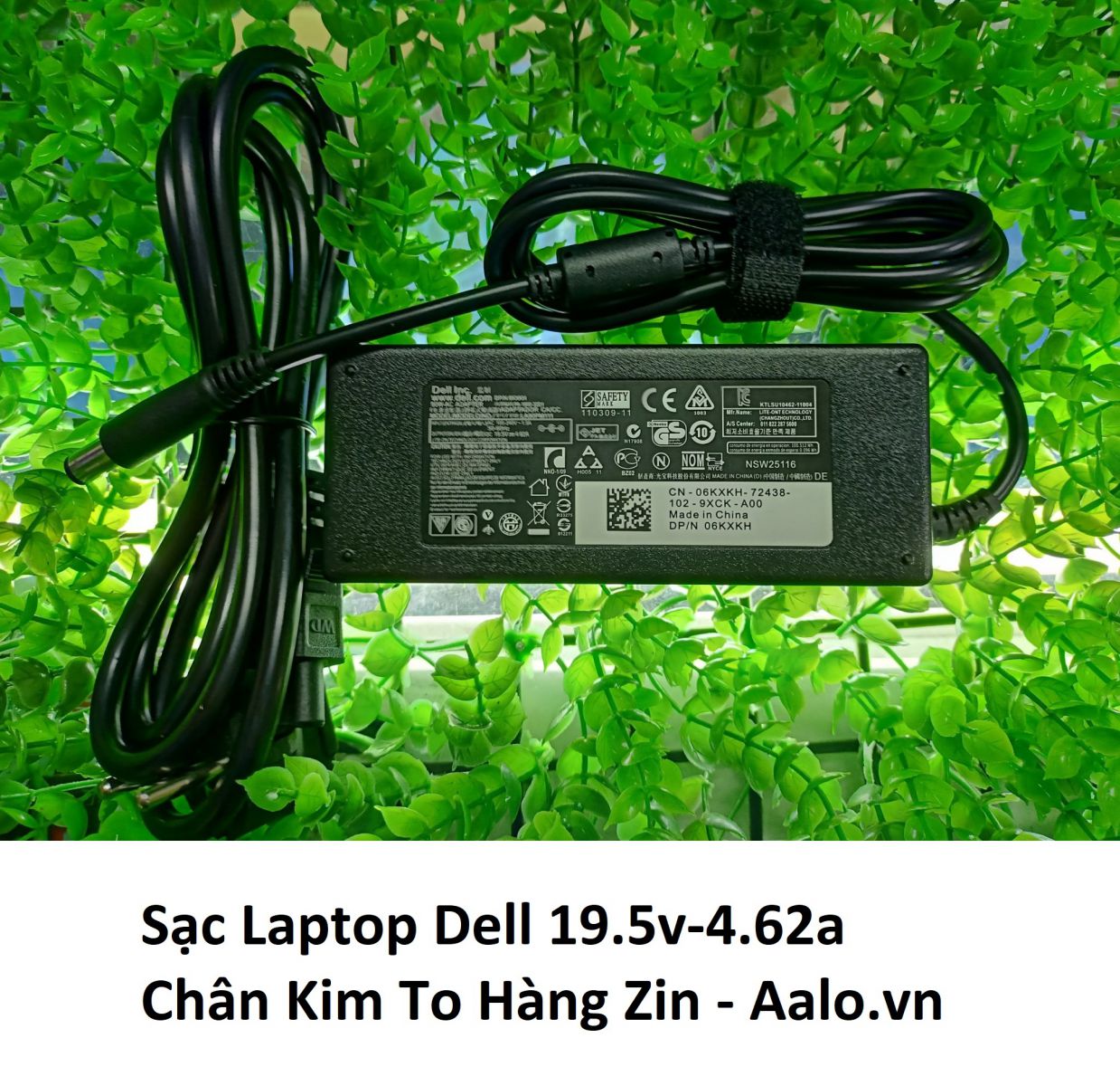 Sạc Laptop Dell 19.5v-4.62a Chân Kim To Hàng Zin