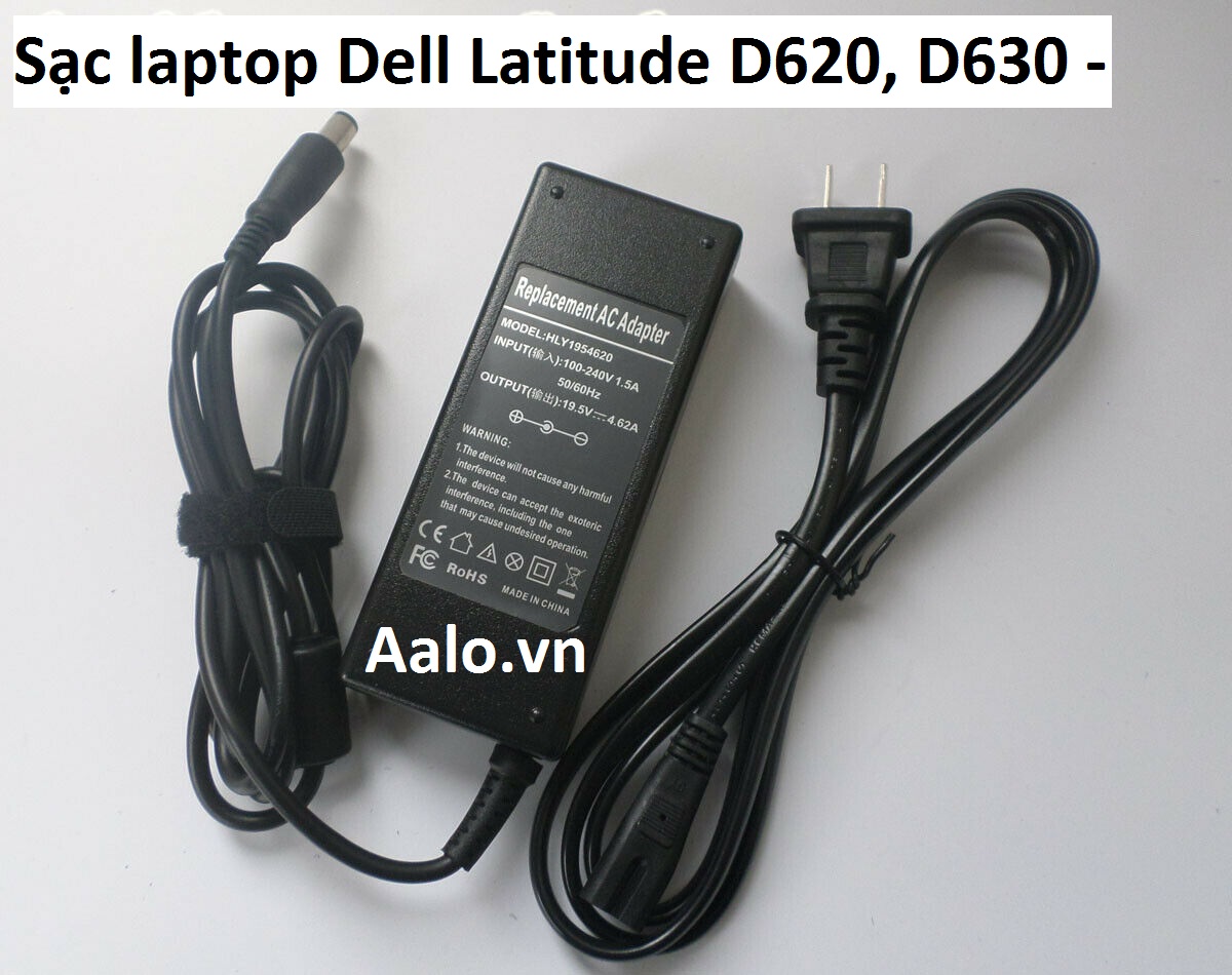 Sạc laptop Dell Latitude D620, D630 - Aalo.vn