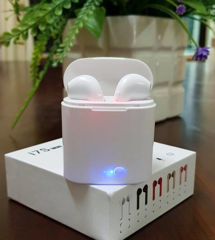 Tai nghe bluetooth I7S TWS âm thanh cực hay ( nghe 2 tai)