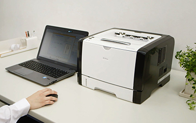 Máy in laser đen trắng Ricoh SP310DN (SP-310-DN) A4 tặng hộp mực , dây nguồn , dây usb mới - aalo.vn