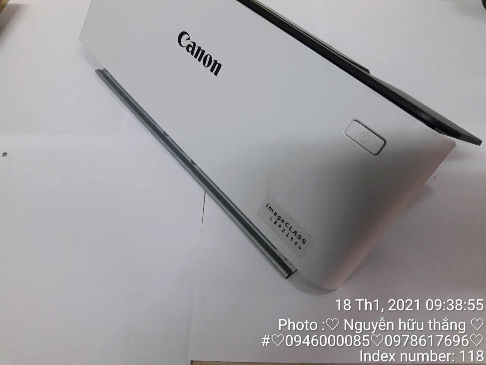 Bộ cửa trước máy in Canon LBP 214dw - aalo.vn