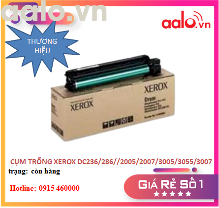 CỤM TRỐNG MÁY PHOTOCOPY XEROX  DC236/286//2005/2007/3005/3055/3007 (THƯƠNG HIỆU) - AALO.VN