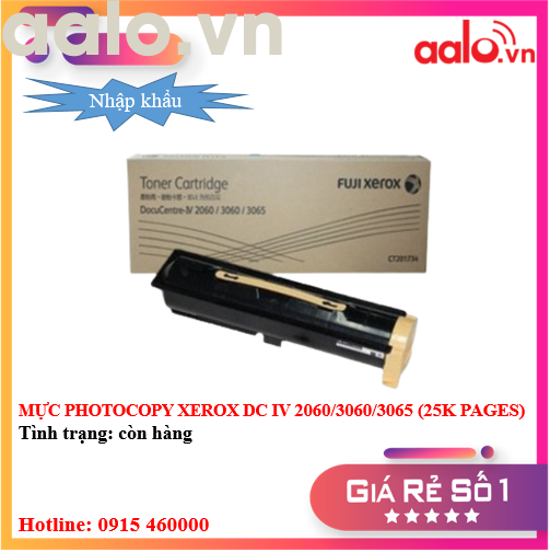 MỰC PHOTOCOPY XEROX DC IV 2060/3060/3065 (25K PAGES) NHẬP KHẨU - AALO.VN