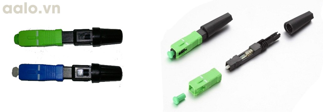 Đầu Quang Fast Connector chuẩn SC/APC