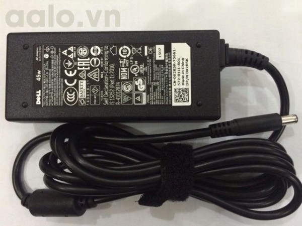 sạc dell 19.5v 2.31a chân kim nhỏ chất lượng cao