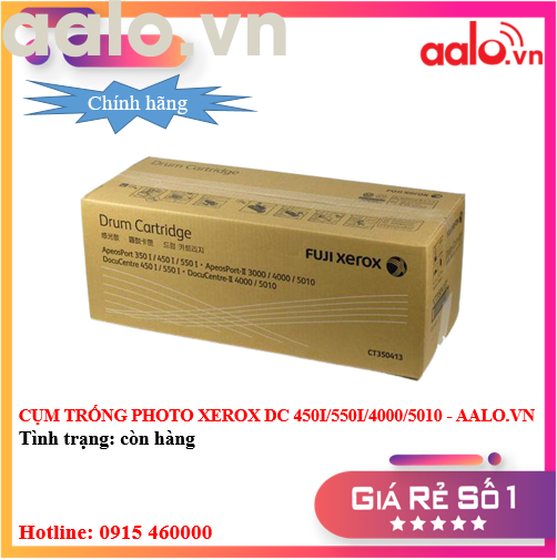 CỤM TRỐNG PHOTO XEROX DC 450I/550I/4000/5010 CHÍNH HÃNG - AALO.VN