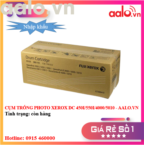 CỤM TRỐNG PHOTO XEROX DC 450I/550I/4000/5010 NHẬP KHẨU - AALO.VN