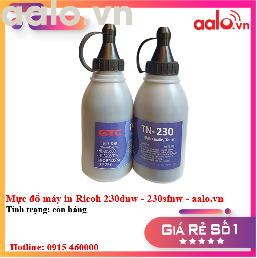 Mực đổ máy in Ricoh 230dnw - 230sfnw - aalo.vn