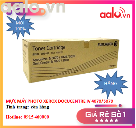 MỰC MÁY PHOTO XEROX DOCUCENTRE IV 4070/5070 - (CHÍNH HÃNG ) - AALO.VN