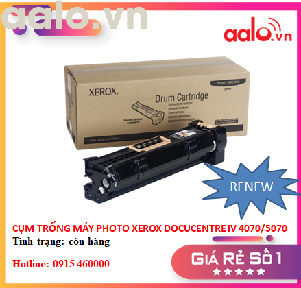 CỤM TRỐNG MÁY PHOTOCOPY XEROX DOCUCENTRE IV 4070/5070 - (RENEW) - AALO.VN 