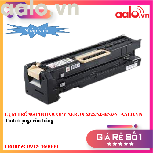 CỤM TRỐNG PHOTOCOPY XEROX 5325/5330/5335 NHẬP KHẨU - AALO.VN