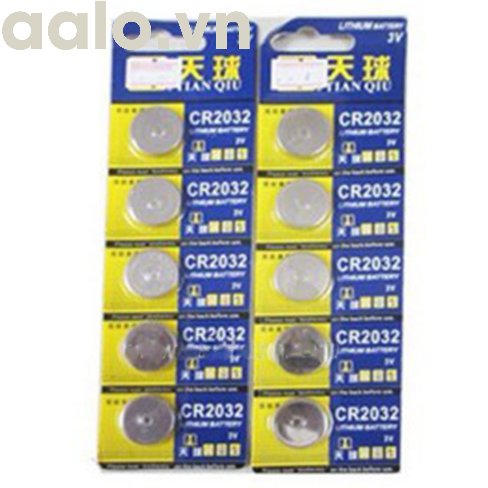 Pin CMOS CR2032 Vỉ 5 Viên - aalo.vn