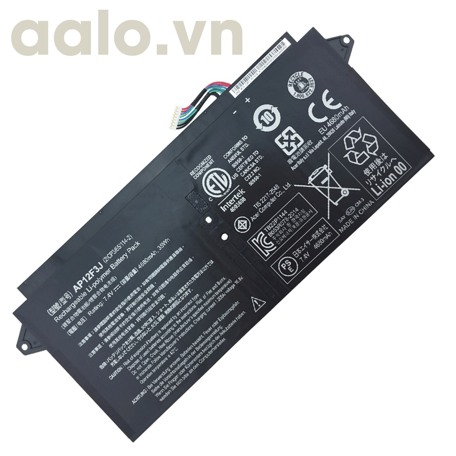 Pin Laptop Acer Aspire S7-391 Ultrabook - Battery Acer