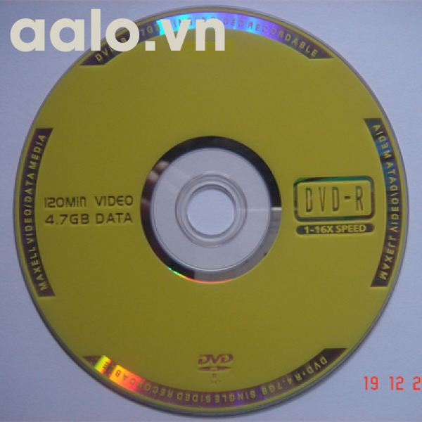 Đĩa trắng DVD Maxcel 100c