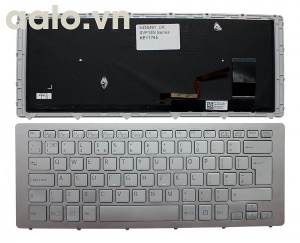Bàn phím laptop Sony Vaio SVF15N18PXB- keyboard Sony