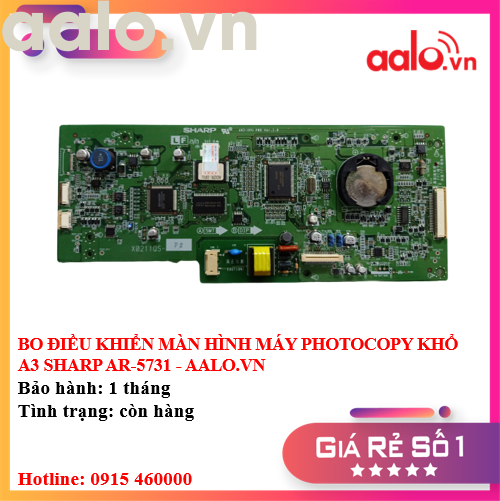 BO ĐIỀU KHIỂN MÀN HÌNH MÁY PHOTOCOPY KHỔ A3 SHARP AR-5731 - AALO.VN