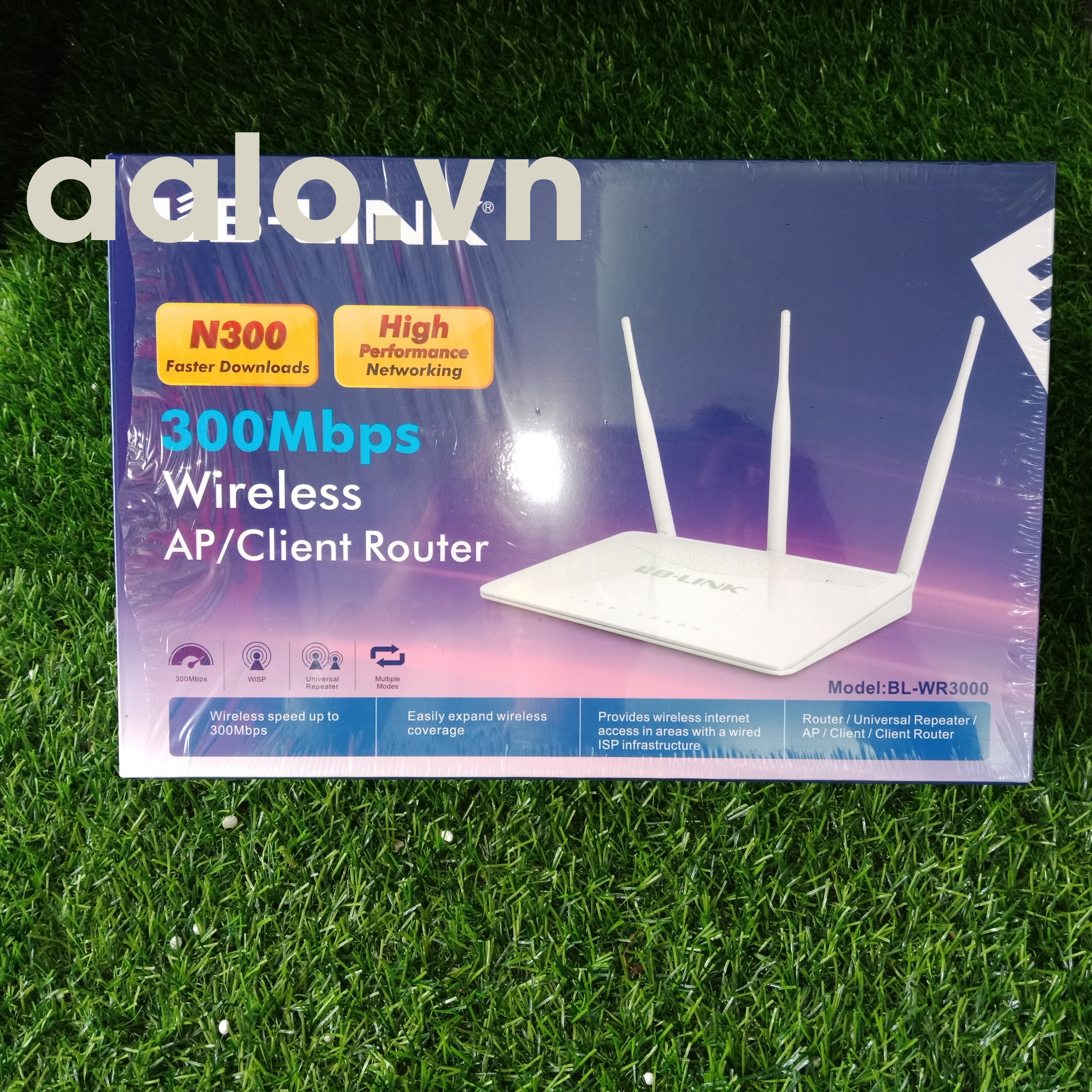 Bộ phát sóng wifi LB-Link 3 râu BL-WR3000