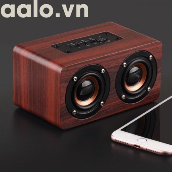 Loa Gỗ Bluetooth HIFI Super Bass Stereo speaker ADP-G4 - aalo.vn