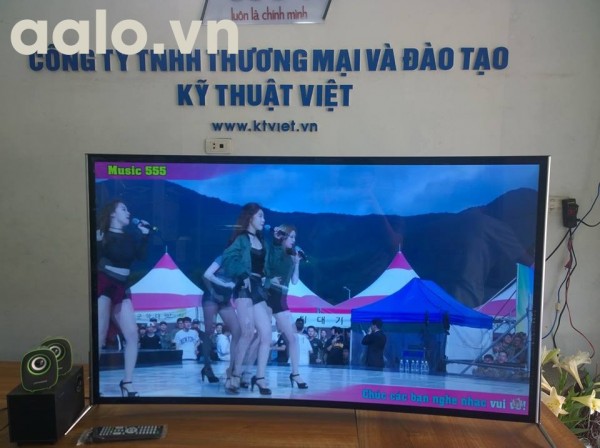 Smart TV DSC màn hình cong độ phân giải 4K - Android TV 