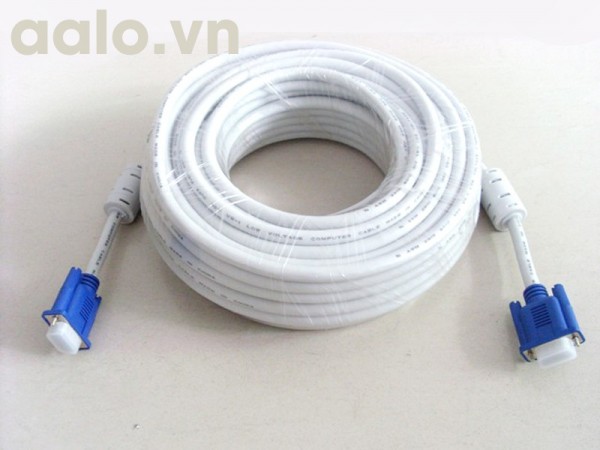 Dây VGA dài 20M trắng