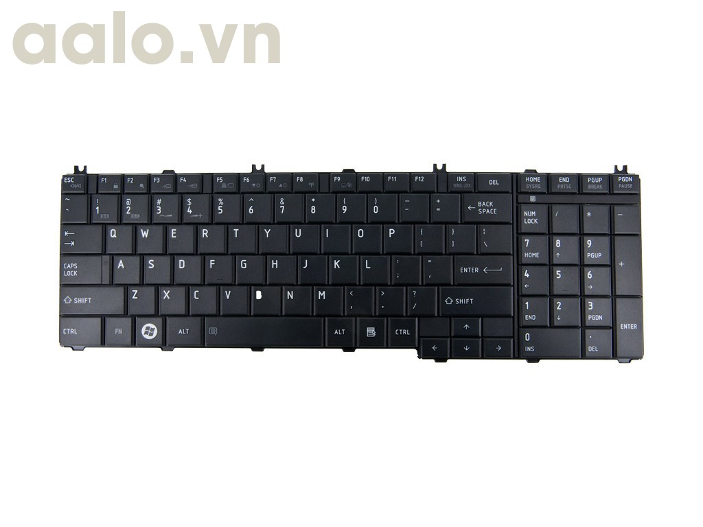 Bàn phím laptop TOSHIBA C650, C655, C660, L650, L655, L670, L750, L770 - Keyboard TOSHIBA