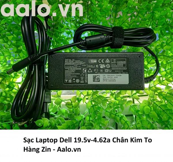 Sạc Laptop Dell 19.5v-4.62a Chân Kim To Hàng Zin