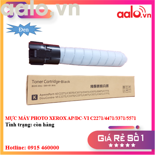 MỰC MÁY PHOTO XEROX AP/DC-VI C2271/4471/3371/5571 (ĐEN) - AALO.VN