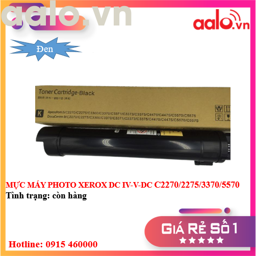 MỰC MÁY PHOTO XEROX DC IV-V-DC C2270/2275/3370/5570 (ĐEN) - AALO.VN