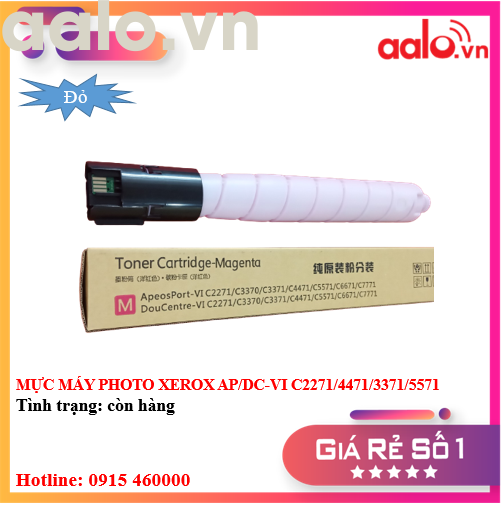 MỰC MÁY PHOTO XEROX AP/DC-VI C2271/4471/3371/5571 (ĐỎ) - AALO.VN