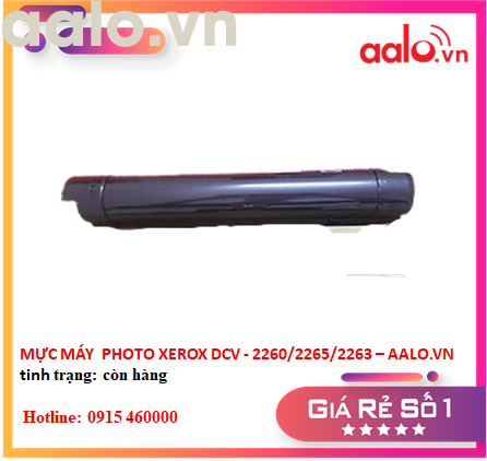 MỰC MÁY  PHOTO XEROX DCV - 2260/2265/2263 (MÀU ĐEN) - AALO.VN 