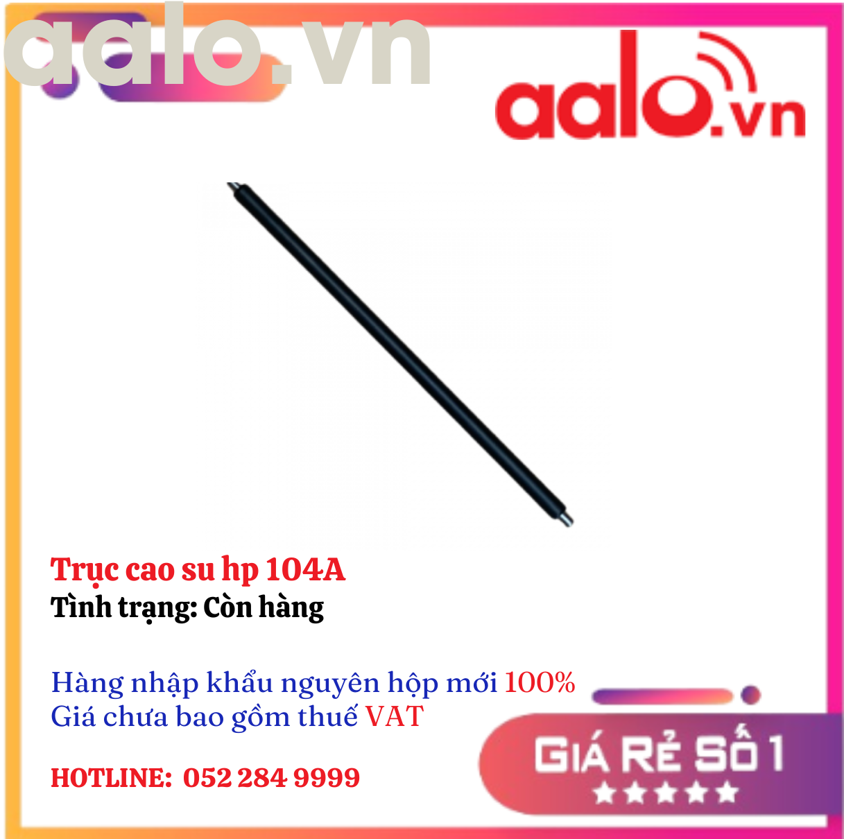 Trục cao su hp 104A