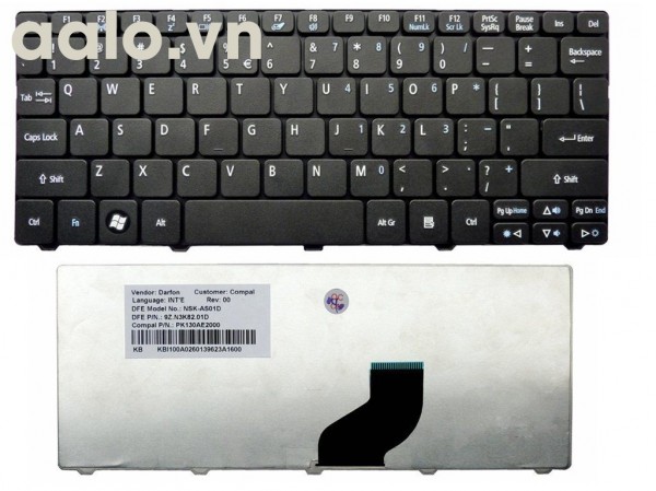 Bàn phím laptop Acer Aspire 5710