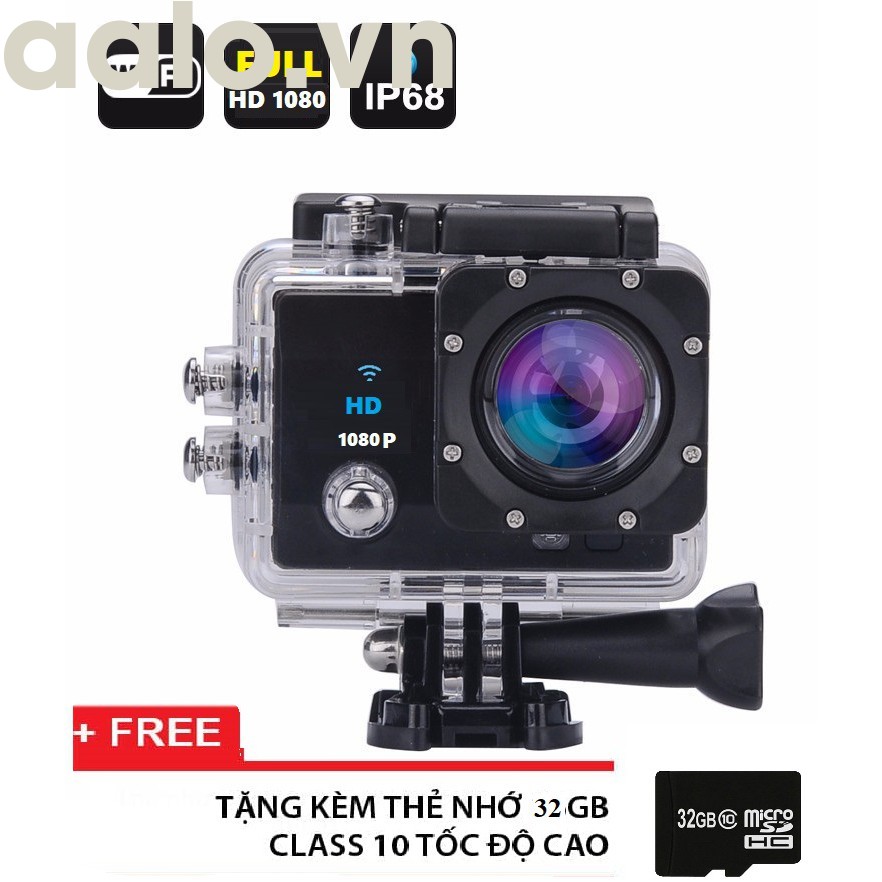 Camera Hành Trình Thể Thao Full 1080HD Camera Sport A9 ( tặng kèm thẻ nhớ 32GB) - aalo.vn