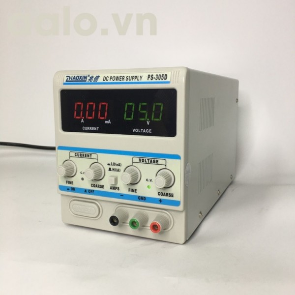 Máy cấp nguồn DC 30V/5A Zhaoxin PS-305D