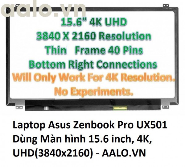 Màn hình laptop Asus Zenbook Pro UX501