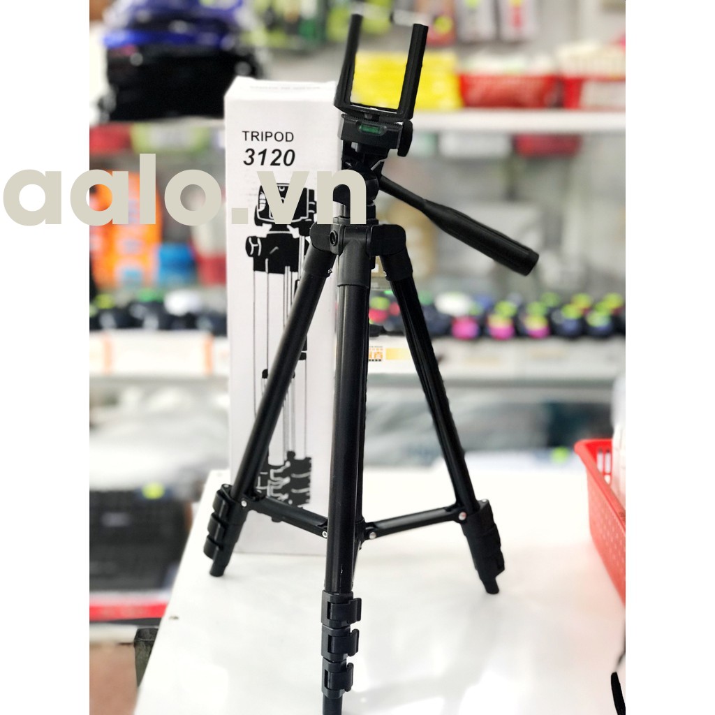 Gậy 3 chân Tripod TF 3120 mẫu mới 2018 ( tặng kèm đầu kẹp điện thoại và remote)