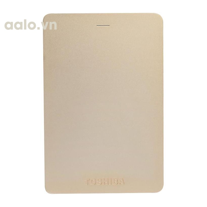 Ổ cứng di động Toshiba Canvio Alumy 1TB 3.0 Vàng