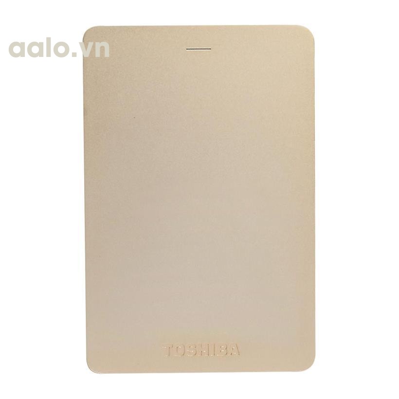 Ổ cứng di động Toshiba Canvio Alumy 1TB 3.0 Vàng